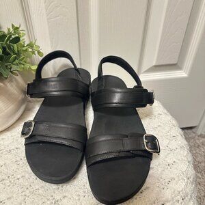 Fitflop Black Women's Sandals with Buckle